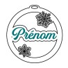 Boule de Noël personnalisée "Prénom"