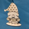 Gnome de Noël en bois