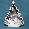 Sapin de Noël " décor hivernal"
