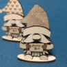 Gnome de Noël en bois