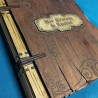 Classeur en bois - Grimoire de Recettes