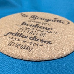 Dessous de plat en liège - "La Bougnette"