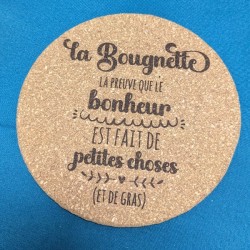 Dessous de plat en liège - "La Bougnette"