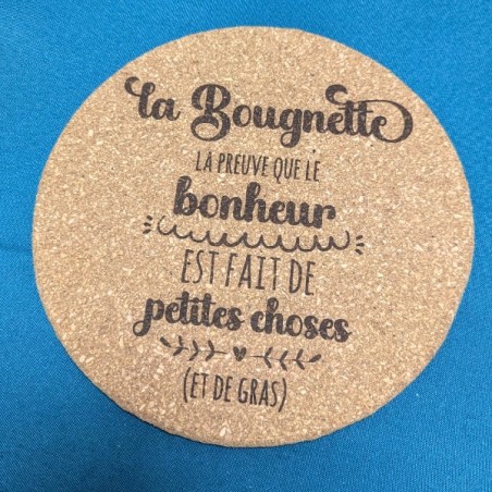 Dessous de plat en liège - "La Bougnette"