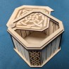 Boite "Viking" en bois